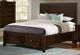 Vaughan-Bassett Bonanza Merlot King Storage Bed-1