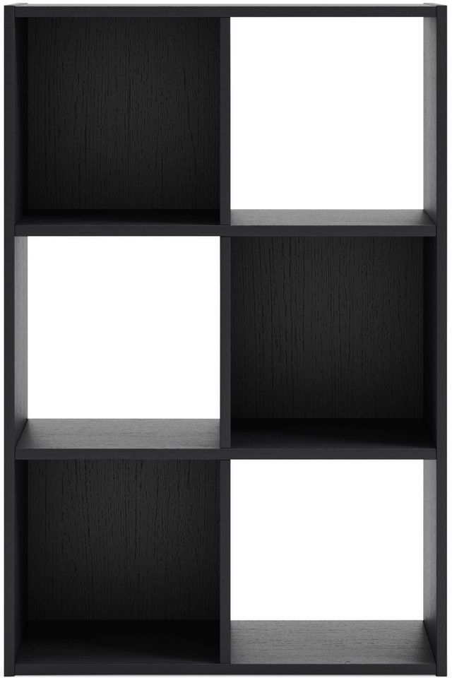 Signature Design by Ashley® Langdrew Black Six Cube Organizer-3