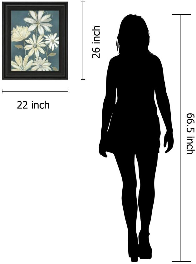 Classy Living Maria Opposites Attract I 22"W Wall Art-2