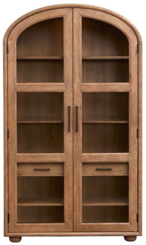 Magnussen Home® Woodward Dark Clove Brown Display Cabinet-1