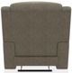La-Z-Boy® Redwood Charcoal Power Rocking Recliner with Headrest-3