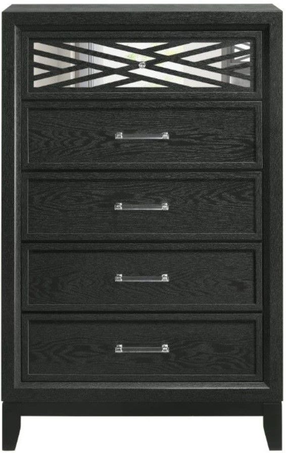 New Classic® Home Furnishings Obsidian Black Chest-2