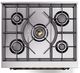 Ilve® Nostalgie II Series 30" Burgundy Pro Style Dual Fuel Range-4