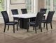 Steve Silver Co. Artemis 7-Piece Black/White Dining Set-1