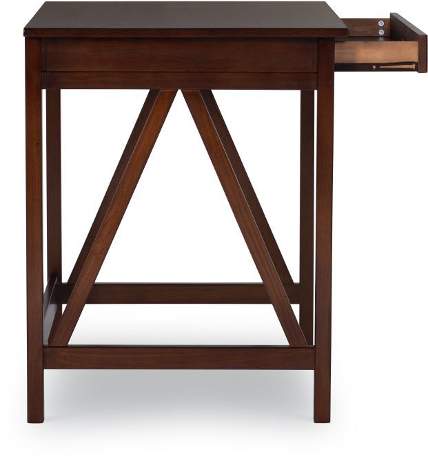 Linon Titian Antique Tobacco Laptop Desk-1