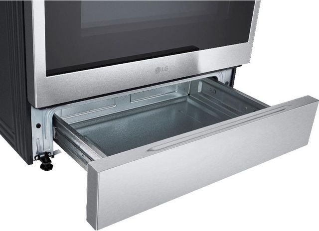 LG 30" PrintProof™ Stainless Steel Smart InstaView® Glass-Top Slide In Electric Range with ProBake Convection®-11