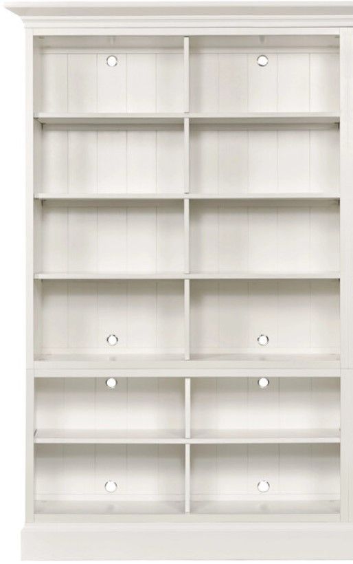 Hammary® Structures White Quad Bookcase-1