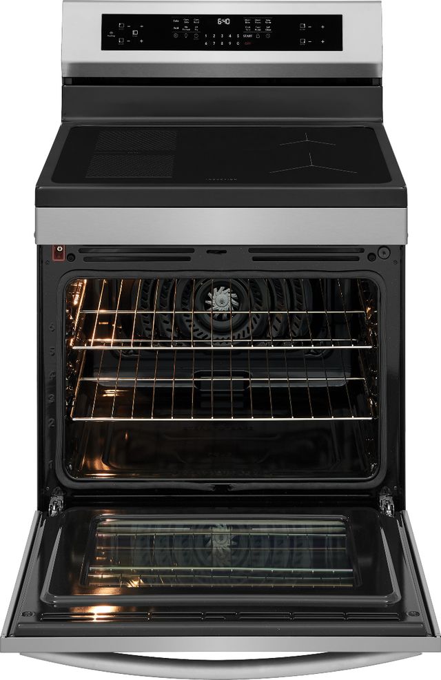 Frigidaire Gallery® 30" Smudge-Proof® Stainless Steel Freestanding Induction Range with Total Convection-1
