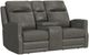 Flexsteel® Maxwell Cinder Power Reclining Loveseat with Console-0