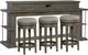Liberty Furniture City Scape 4-Piece Burnished Beige Counter Dining Set-0