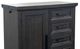 Elements International Colorado City Black Charcoal 6-Drawer Door Chest-1