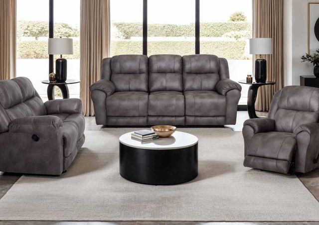 Franklin™ Croft Colt Smoke Manual Reclining Sofa-2