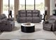 Franklin™ Croft Colt Smoke Manual Reclining Sofa-2
