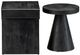 Crestview Collection Keppler 2-Piece Stained Black Nesting Table-2