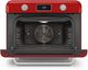 Smeg 50's Style 20" Red Countertop Combi Steam Oven-4