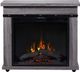 Dimplex® Morgan Charcoal Oak Mantel with 23" Electric Fireplace-1