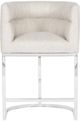 Vanguard® Furniture Vanguard Index Porcelain/Polished Nickel Counter Stool-1