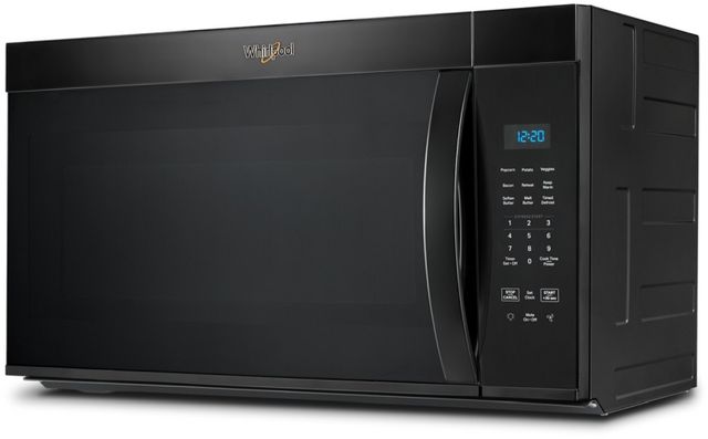 Whirlpool® 1.7 Cu. Ft. Black Over the Range Microwave-3