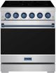 Thor Kitchen Gordon Ramsay Series 30" Stainless Steel Pro Style Electric Range with Precision Knob Control & Blue Hardware-0