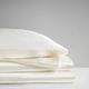 Olliix by Madison Park Essentials Satin 6 Pieces Ivory Queen Wrinkle-Free Luxurious Sheet Set-2
