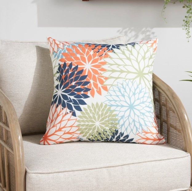 Nourison Home™ Aloha Multicolor Throw Pillow-2