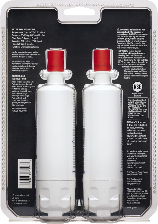 LG Replacement Refrigerator Water Filter-1