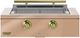 Caliber™ Rockwell 2-Burner Champagne Built-In Liquid Propane Grill with Brass Hardware-0
