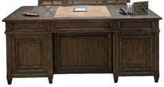 Liberty Furniture Paradise Valley Saddle Brown Executive Desk