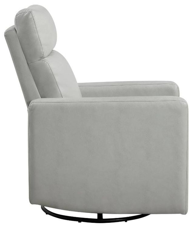Homelegance® Olathe Smoke Manual Swivel Glider Recliner-3