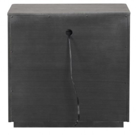 Furniture of America® Crowthorne Warm Gray Nightstand-4