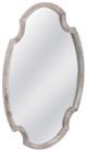 Bassett Mirror Fairvale White Wash Wall Mirror-1