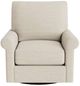 Bassett® Furniture Customizable True Custom® Roll Arm Swivel Chair-1