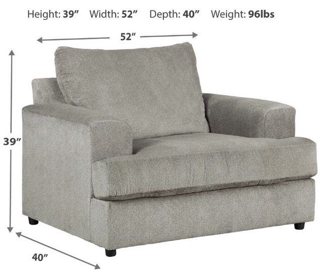 Signature Design by Ashley® Soletren Ash Chair and a Half-3