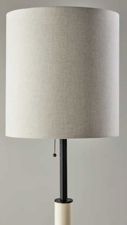 Adesso® Vanessa Black Floor Lamp-1