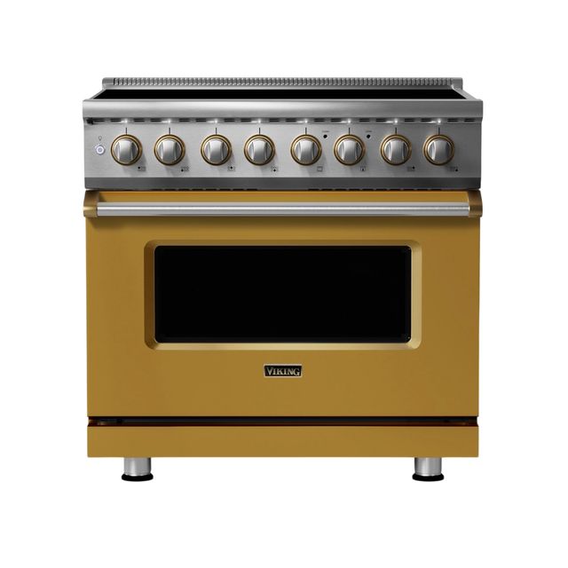 Viking® 5 Series 36" Golden Hour Pro Style Induction Range-0