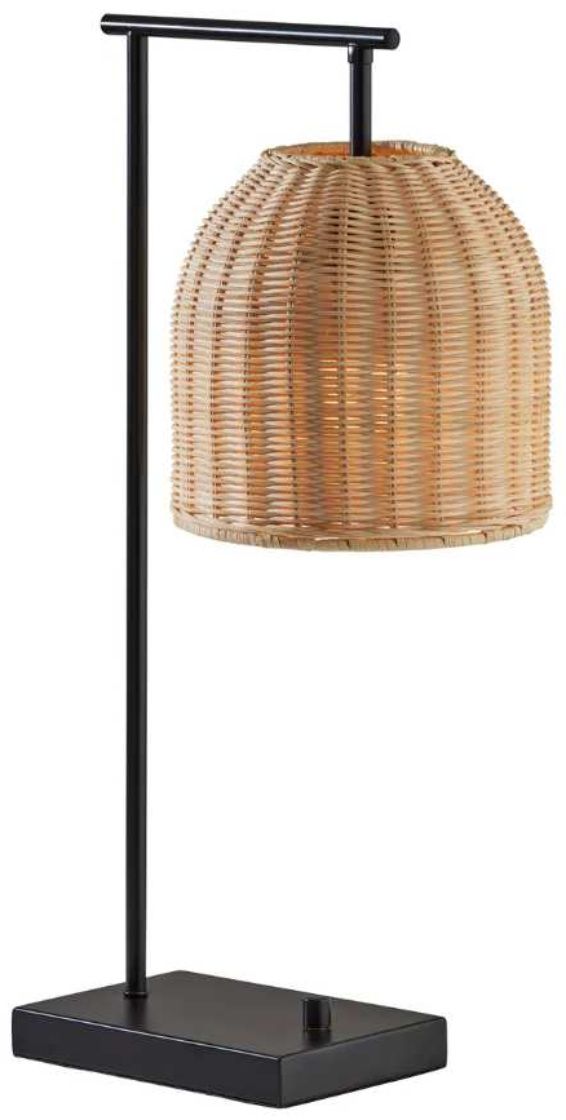 Adesso® Bahama Dark Bronze Table Lamp-0