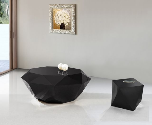 Meridian Furniture Gemma Black End Table-3