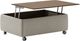 Luonto Furniture Functional Walnut Coffee Table with Fun Base-2