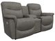 La-Z-Boy® James Lead Power Reclining Loveseat with Console, Headrest, and Lumbar-0