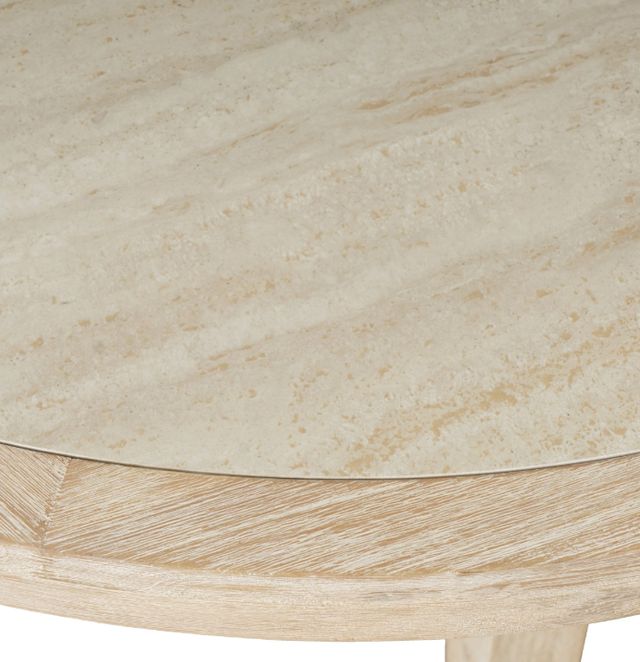 Jofran Inc. Sierrafina Almond 52" Round Dining Table-4