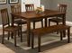 Jofran Inc.Simplicity 6-Piece Caramel Dining Set-0
