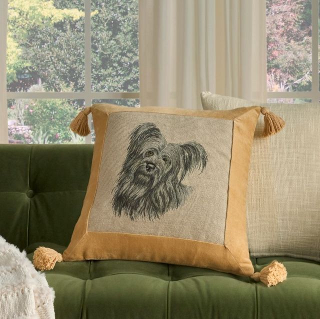 Nourison Home™ Mina Victory Vintage Pillow Beige Throw Pillow-1