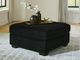 Signature Design by Ashley® SimpleJoy Onyx Oversized Accent Ottoman-1