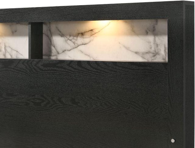 Crown Mark Candence Black King Bookcase Bed-3