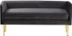 Meridian Furniture Audrey Grey Velvet Accent Bench -1