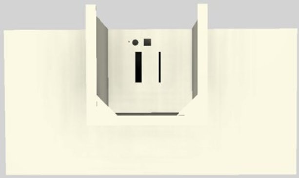 Vent-A-Hood® 42" Biscuit Contemporary Wall Mounted Range Hood-2