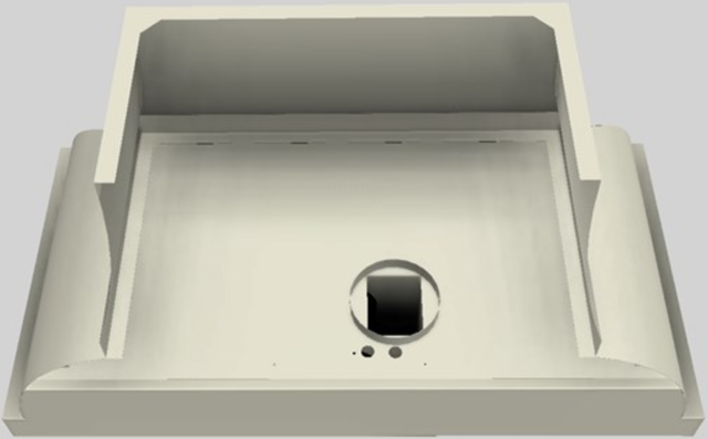 Vent-A-Hood® Designer Series 48" Biscuit Wall Mounted Range Hood-2