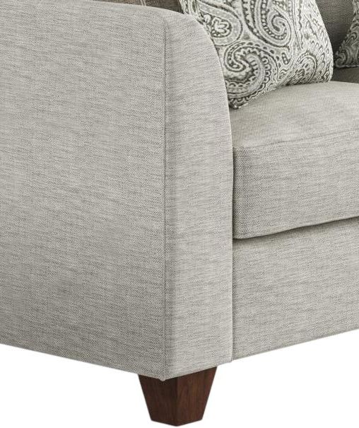 Fusion Furniture Homecoming Stone Loveseat-2