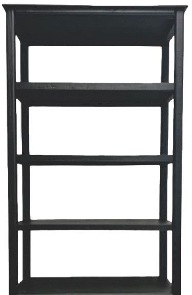 Million Dollar Rustic Midnight 2-Door Bookcase-1