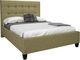 Beaudoin Customizable Chelsea King Upholstered Box Spring Base Bed with Woodland Footboard-0